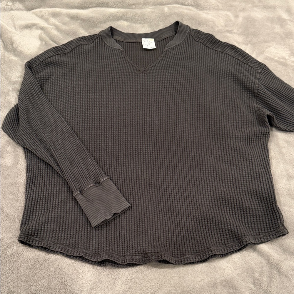 Offline by Aerie Waffle Knit Top
